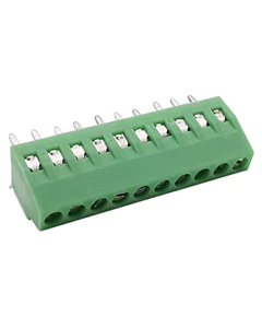 10 Pin Fixed Screw Terminal Block Connector 2.54MM,Pitch