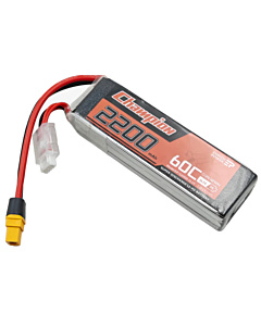 11.1V 2200mAh 60C 3S LiPo Battery Lithium Polymer