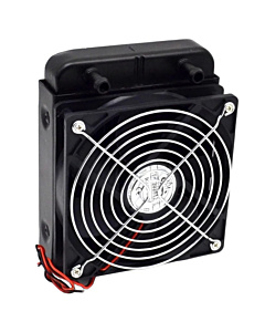 120MM Aluminium Water Cooling Radiator with Fan DIY