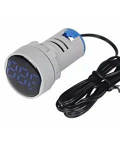 ProMax Temperature Indicator Display Panel LED 22mm AC 50-380V Blue