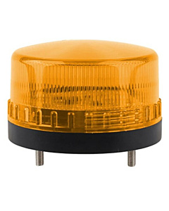 Promax 12V Yellow Strobe Warning Round Tower light Flashing