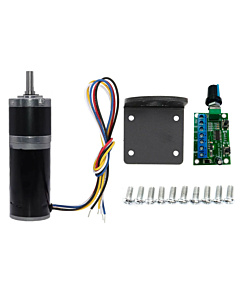 12V 1000RPM Planetary Gear Brushless DC Motor With Controller and Bracket