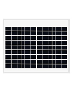 12V 10 Watt Solar Panel for DIY Electronics Projects & Robotics