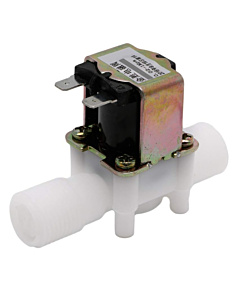 Solenoid Valve 12V DC 0.5 inch (1/2") - Electric Water Flow Control Switch (Normally Closed)