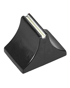 14x11mm Slider Shaft Potentiometer Knob Linear Switch Fader Cap Black & White