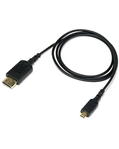 Micro HDMI to HDMI Cable Black