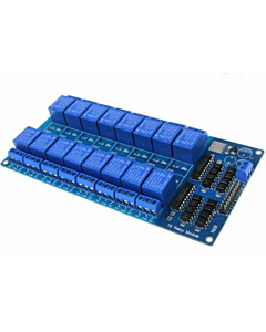 Relay Module with Light Coupling  5V, 16 Channel 