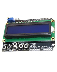 1602 LCD Keypad Shield Blue Backlight for Arduino
