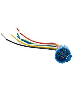 ProMax 16mm RGB Push Button Switch Socket Connector 7-pin Wire Harness for Metal switches