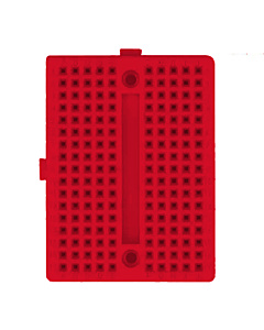 170 Points Mini Breadboard for UNO and Solderless Electronics Prototyping-Red