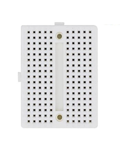 170 Points Mini Breadboard for UNO and Solderless Electronics Prototyping-White