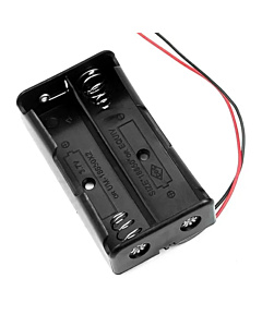2 x Battery Holder for 18650 Lithium Ion Plastic
