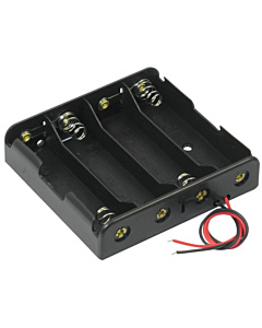 4 x Battery Holder for 18650 Lithium Ion Plastic