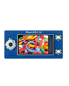 1.14inch LCD Display Module For Raspberry Pi Pico, 65K RGB Colors, 240×135 Pixels, SPI Interface