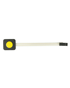 1 Yellow Button Flexible Membrane Switch Keypad with Connector