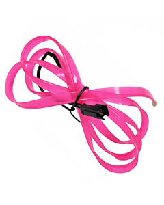 1M Flexible EL Wire Neon Light Strip - Pink (Waterproof, Cuttable)