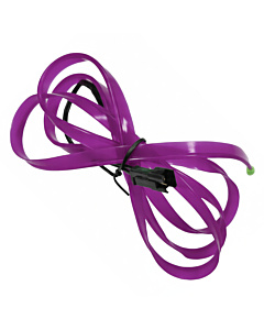 1M Flexible EL Wire Neon Light Strip - Purpul (Waterproof, Cuttable)
