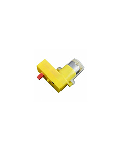 100 RPM L Type single shaft BO Motor