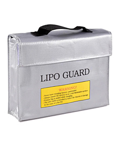 215x45x165mm Lithium Polymer Battery Fire and Water Resistant LiPo Li-ion Protection Bag