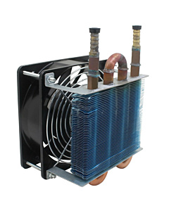 120MM Condenser with Fan Water Cooling Evaporator DIY