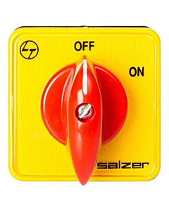 Isolator Cam Operated Rotary Selector Switch   S6 B13 6A  ON - Off SALZER (L&T)