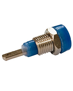 2 mm Female Jack Banana Socket Panel Mount Connector - Blue