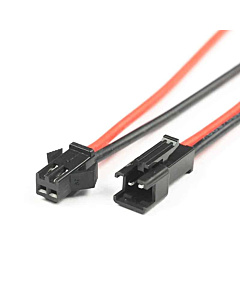 2 Pin JST Connector Male & Female with 10cm Cable