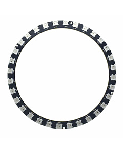 32-Bit WS2812 5050 RGB LED Built-in Full Colour Round Driving Lights Circular Development Board