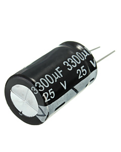 3300uF / 25V Electrolytic Capacitor