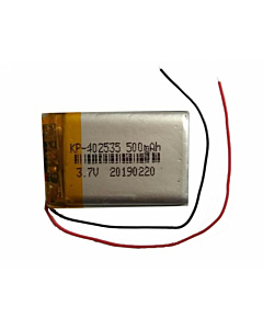 Lipo Rechargeable Battery 3.7V 500mAh KP-402535