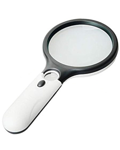 45 X 10 X Hand-Held Magnifier With LED For PCB