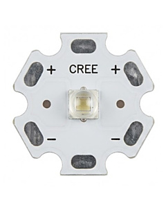 3W High Power UV LED - 365nm Ultraviolet (20mm Aluminum Star PCB)