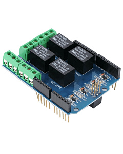 4 Channel Relay Shield Module for Arduino