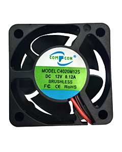 Axial Brushless Cooling Fan 4020 12V