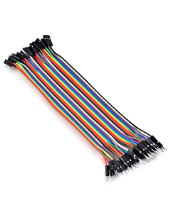 Male To Female Jumper Wires 40 Pcs 20cm