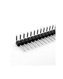 40 x 1 Male Header Pins - Right Angled Pitch 2.54mm