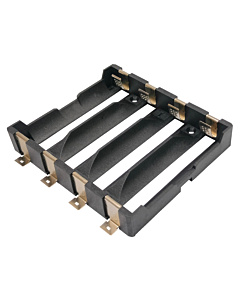 4-Slot 21700 Lithium-Ion Battery Holder (SMD / Surface Mount)