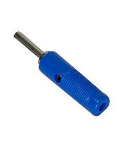 4mm Banana Plug Connector - 30A - Blue