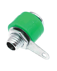 Banana Socket 4mm Jack for Banana Plug Terminal Connector - Green