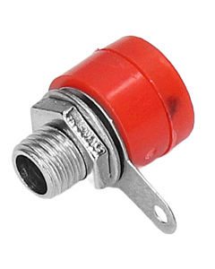 4mm Banana Socket Jack for Banana Plug Terminal Connector - Red