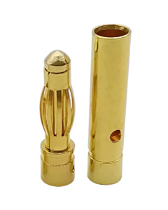 4mm Bullet Connectors Plug Male & Female for High Current Electronics Projects