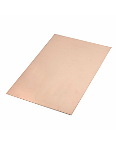 6X4 inches Phenolic Single Sided Plain Copper Clad Board (PCB)