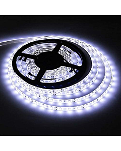White Flexible LED Strip 5 Meter 60 LEDs per Meter 6000 Kelvin