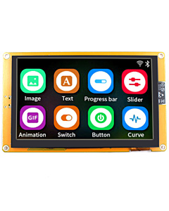 5 Inch LCD Touch Display + I2S Audio output with ESP32-S3 Development Board