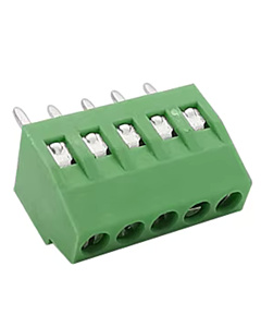5 Pin Fixed Screw Terminal Block Connector 2.54MM,Pitch