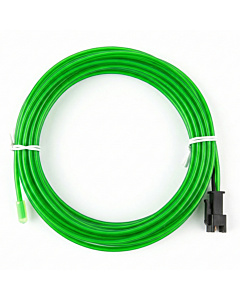 5M EL Wire Neon Light Flexible Rope Tube - Green (Waterproof)
