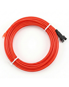 5M EL Wire Neon Light Flexible Rope Tube - RED (Waterproof)