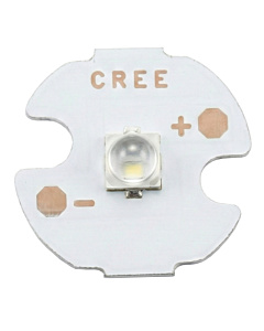 5W High Power UV LED - 395nm Ultraviolet (16mm Aluminum Round PCB)