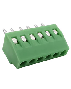 6 Pin Fixed Screw Terminal Block Connector 2.54MM,Pitch