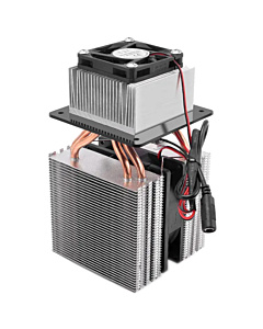 72W 12V ThermoElectric Peltier Air Cooling Heating For Small Refrigeration Panel Mount DIY KIT